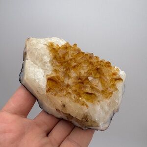 Golden Citrine Crystal Cluster